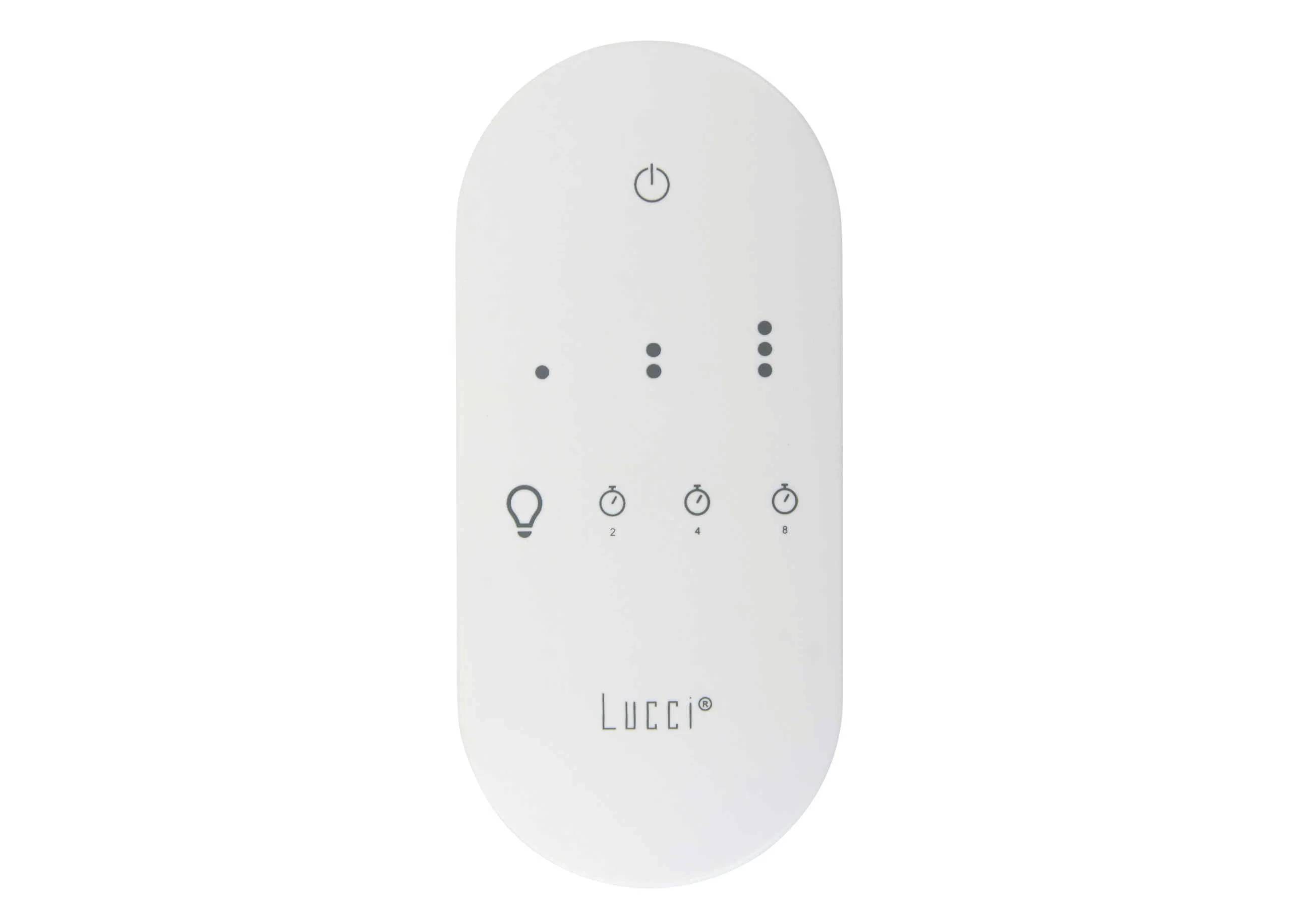 Deckenventilator Funk Fernbedienung Lucci Touch Weiß