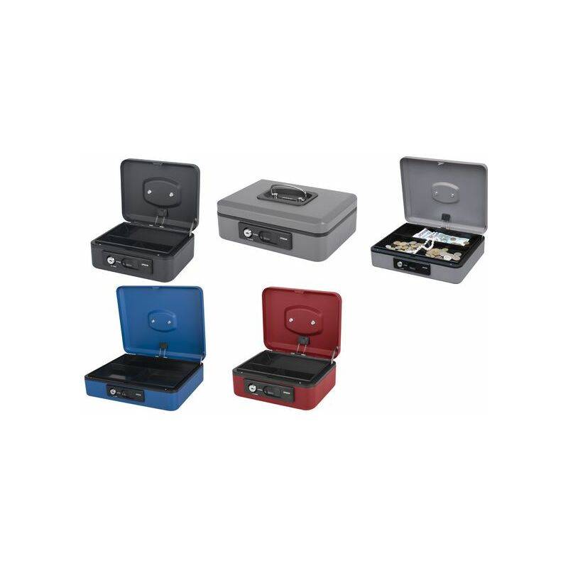 pavo Geldkassette Deluxe, blau, Breite: 196 mm