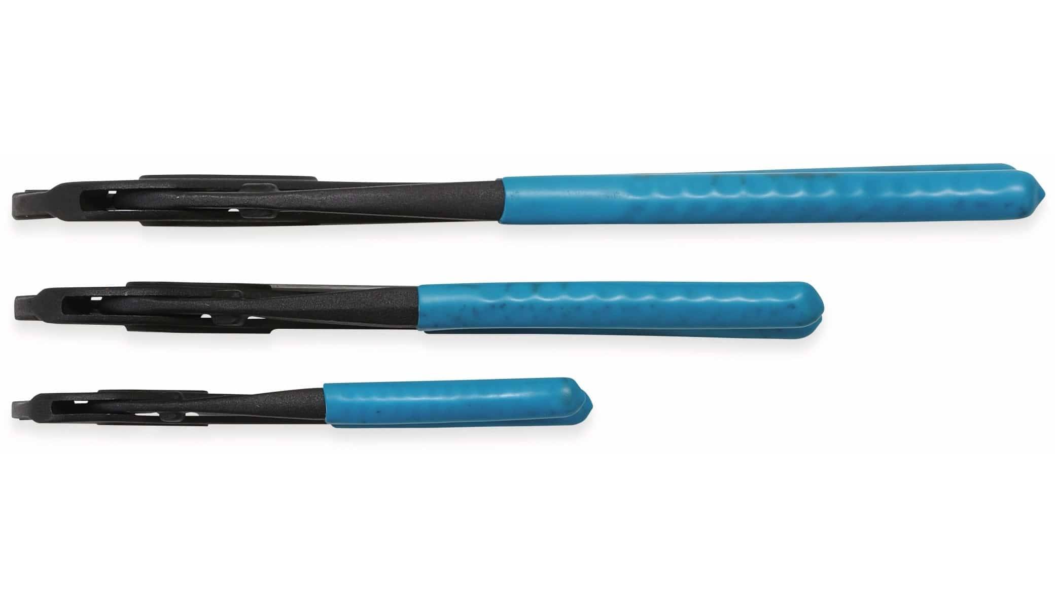 BGS TECHNIC Wasserpumpenzangen-Satz 457, 3 teilig, 175…300 mm