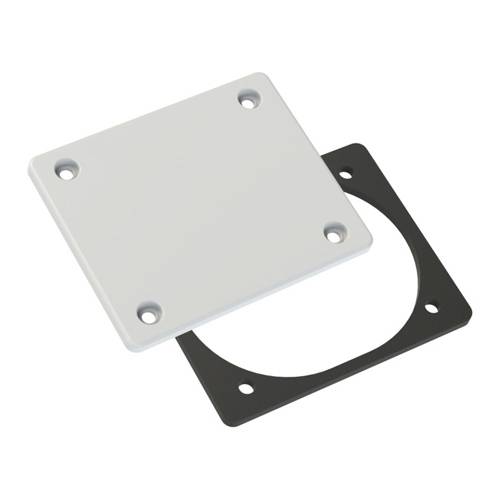 PC ELECTRIC 158500 - Blindflansch Set für Leergehäuse FLEX (mit Dichtung | 12-teilig)