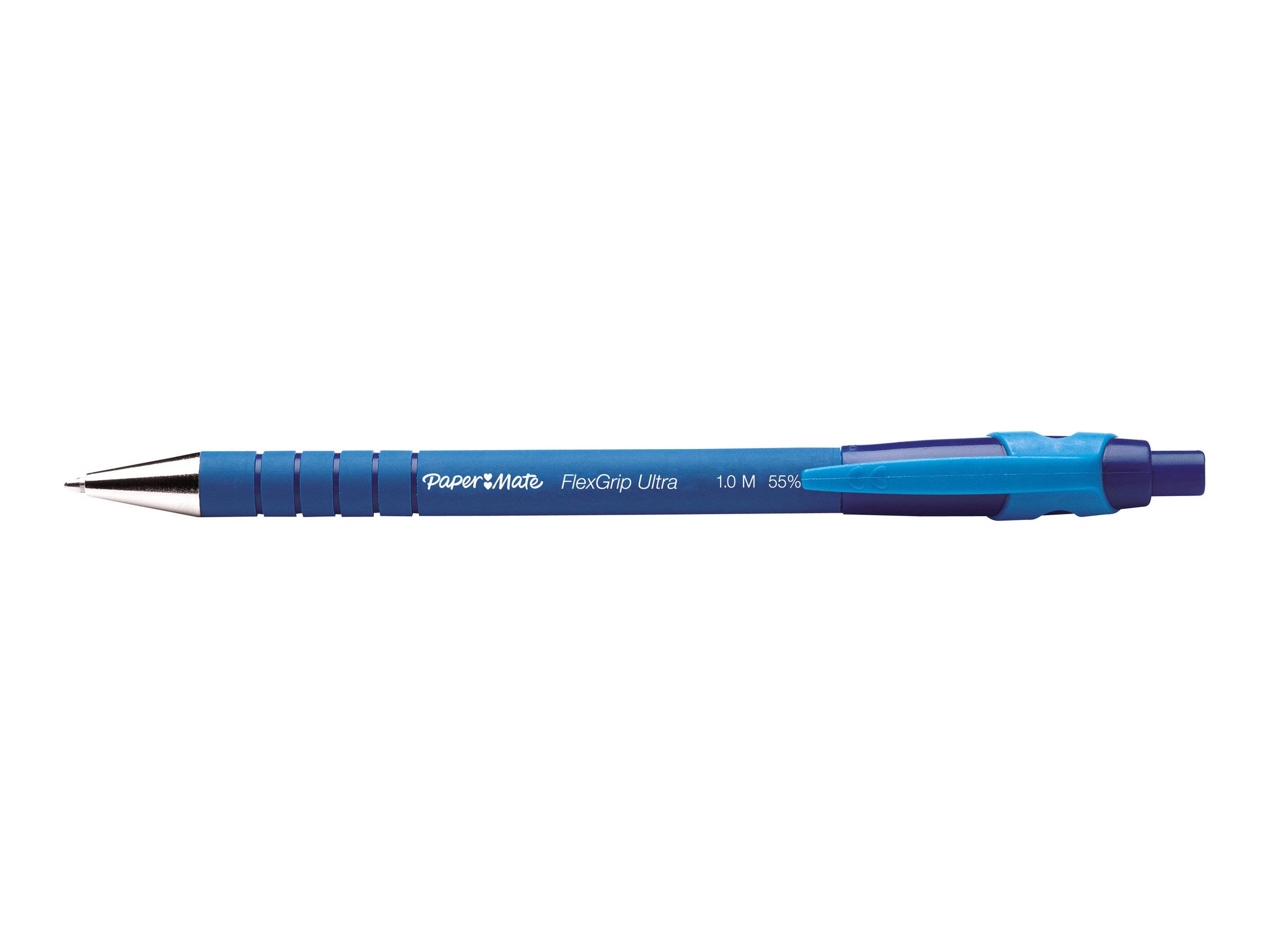 PAPER MATE Kugelschreiber Flexgrip Ultra RT M Blau 12 Stück