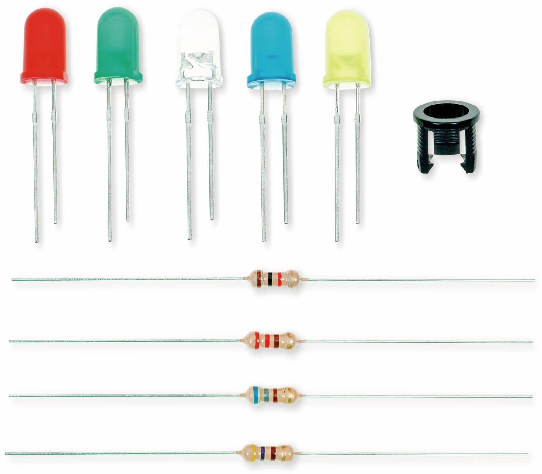 QUADRIOS LED-Set 201711O002, Standard, 5 mm, 130 Stück