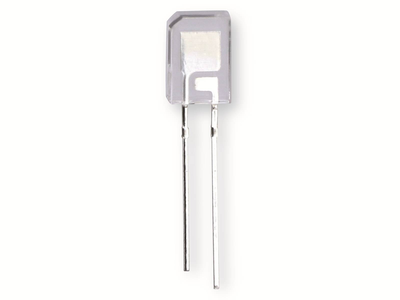 EVERLIGHT Fotodiode, PD638C, für Tageslicht und Infrarot, Flachgehäuse (5,3 x 7,6 mm, wasserklar)