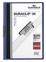 Durable Duraclip 30, Blau, Transparent, PVC, 30 Blätter, A4, 1 Stück(e)