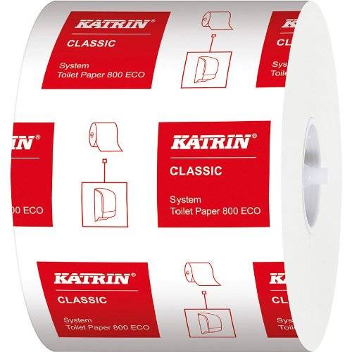 Katrin Classic Toilet ECO 2-lagig Tissue, weiß
