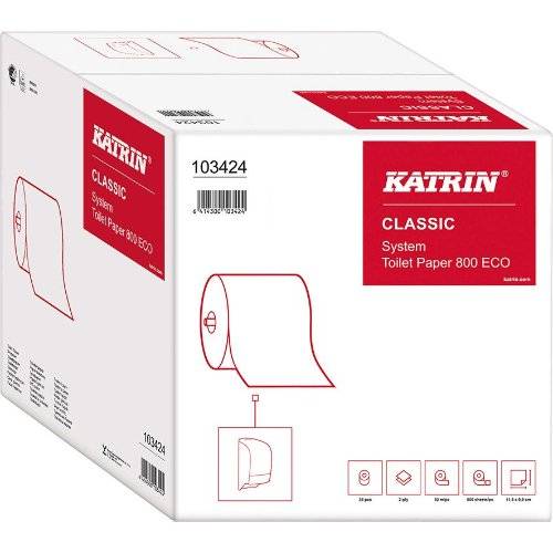 Katrin Classic Toilet ECO 2-lagig Tissue, weiß