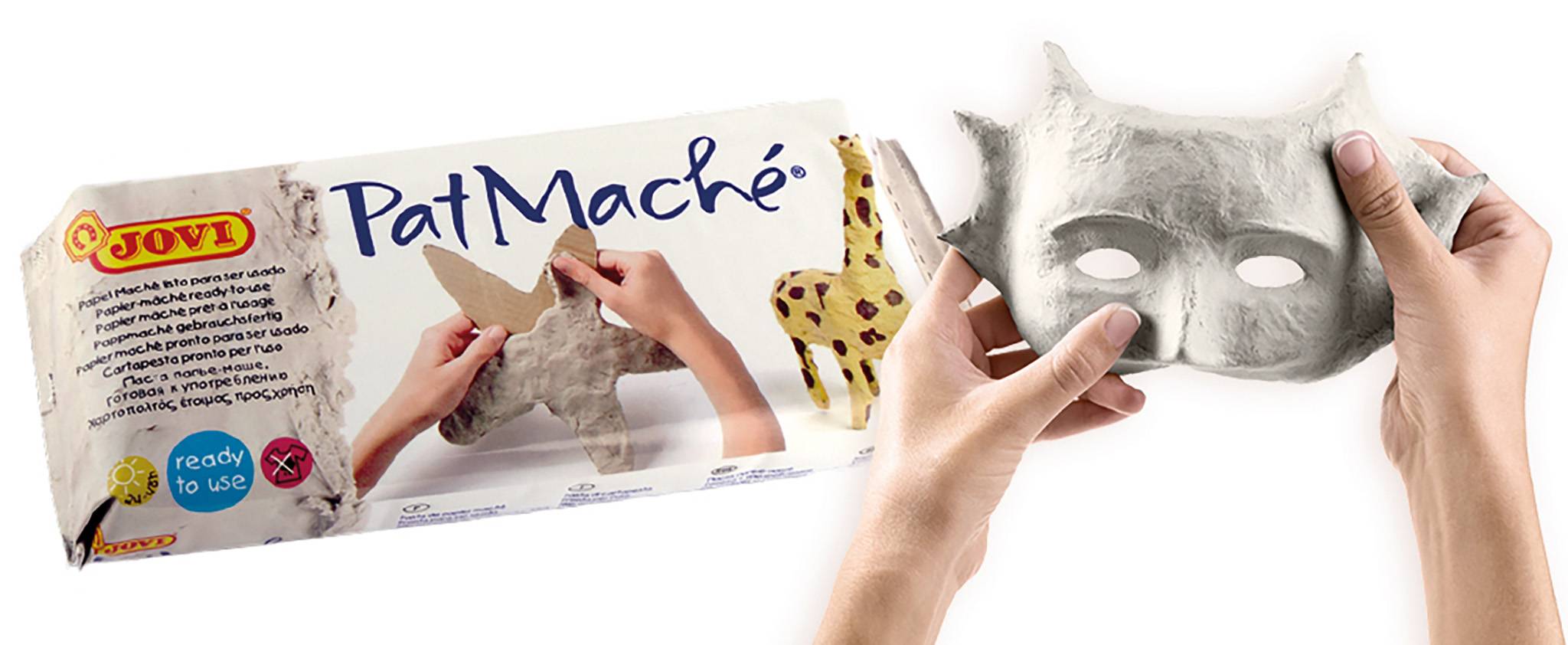 Jovi Patmache gebrauchsfertig zum modellieren, lufthärtend, 680 g
