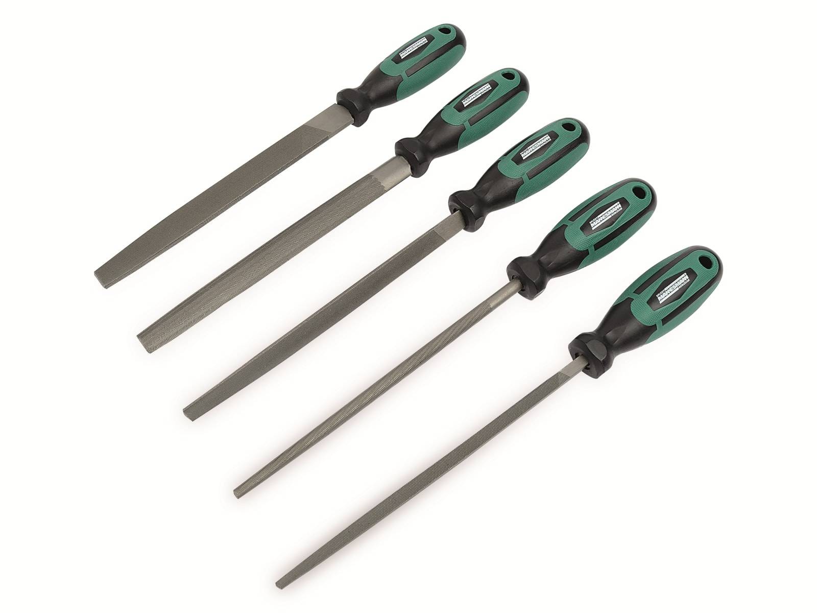 BRÜDER MANNESMANN Werkstattfeilen-Satz, 5-teilig