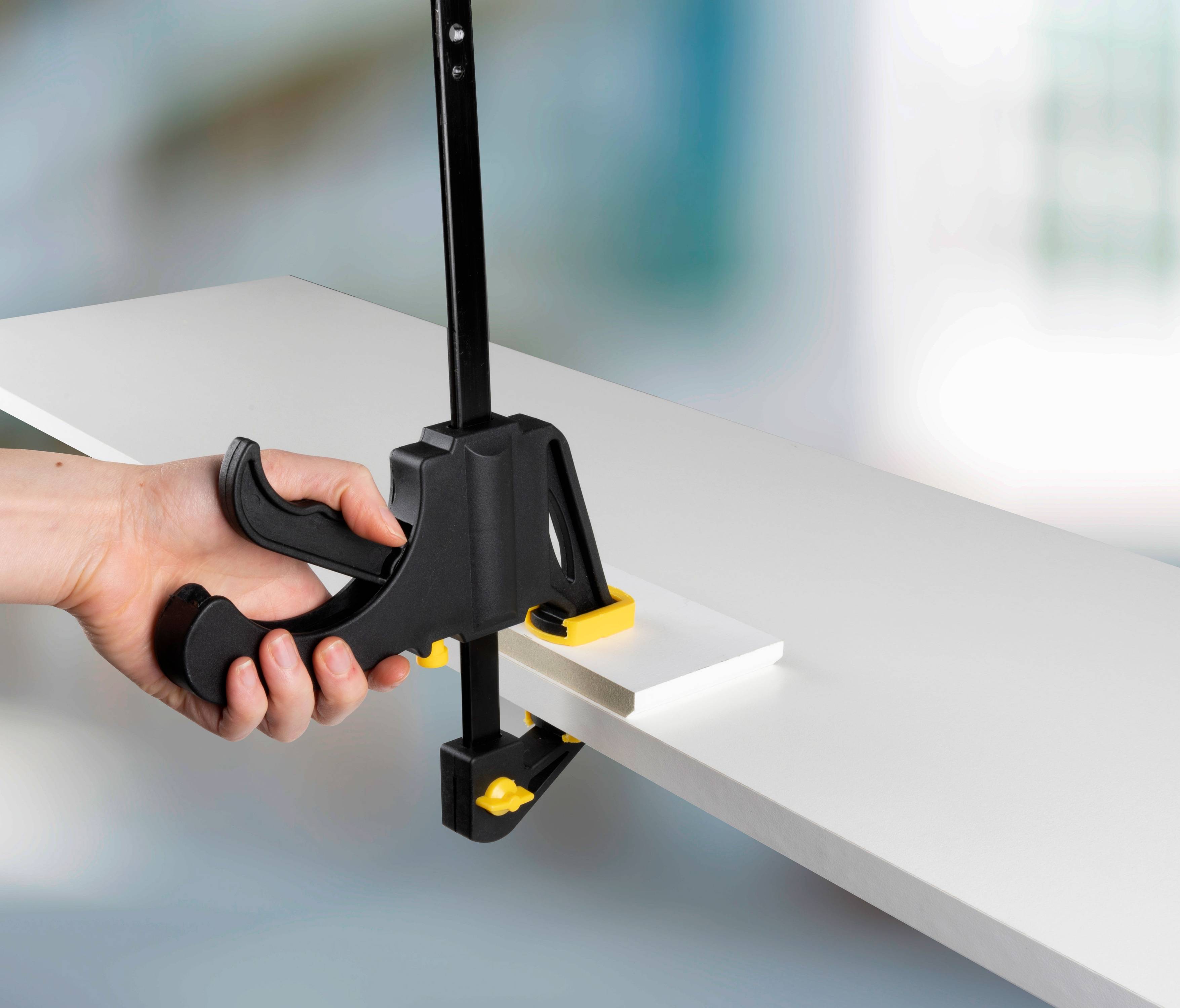 KINZO Schnellspannzwinge, 2 Stück, 15 cm