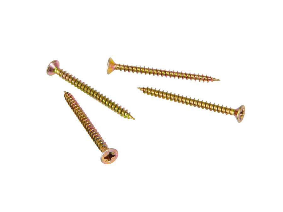 BGS TECHNIC Mehrzweckschrauben, 4x50, 125 Stück