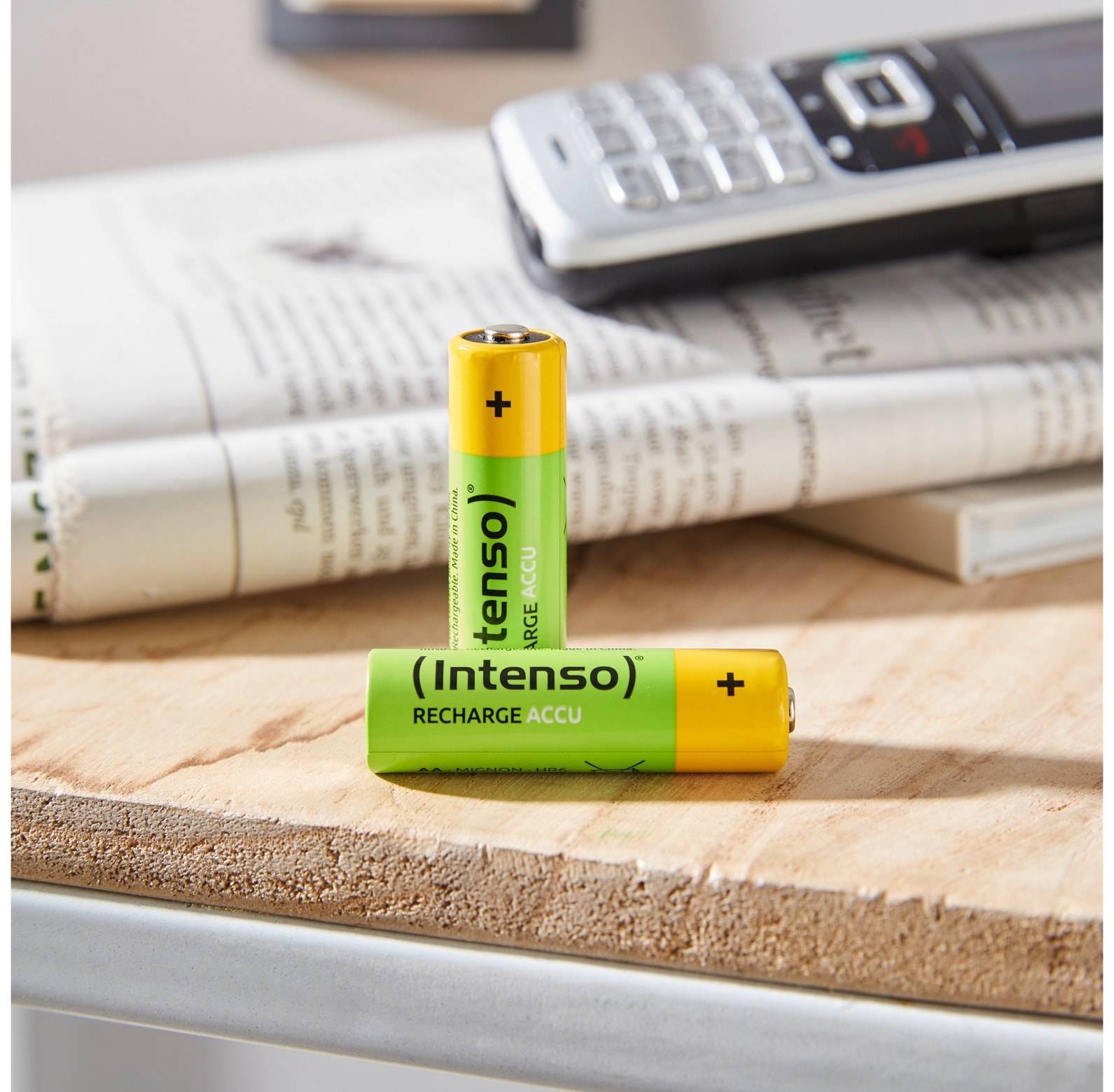 INTENSO NiMH-Mignon-Akku HR6, 2600 mAh, 4 Stück