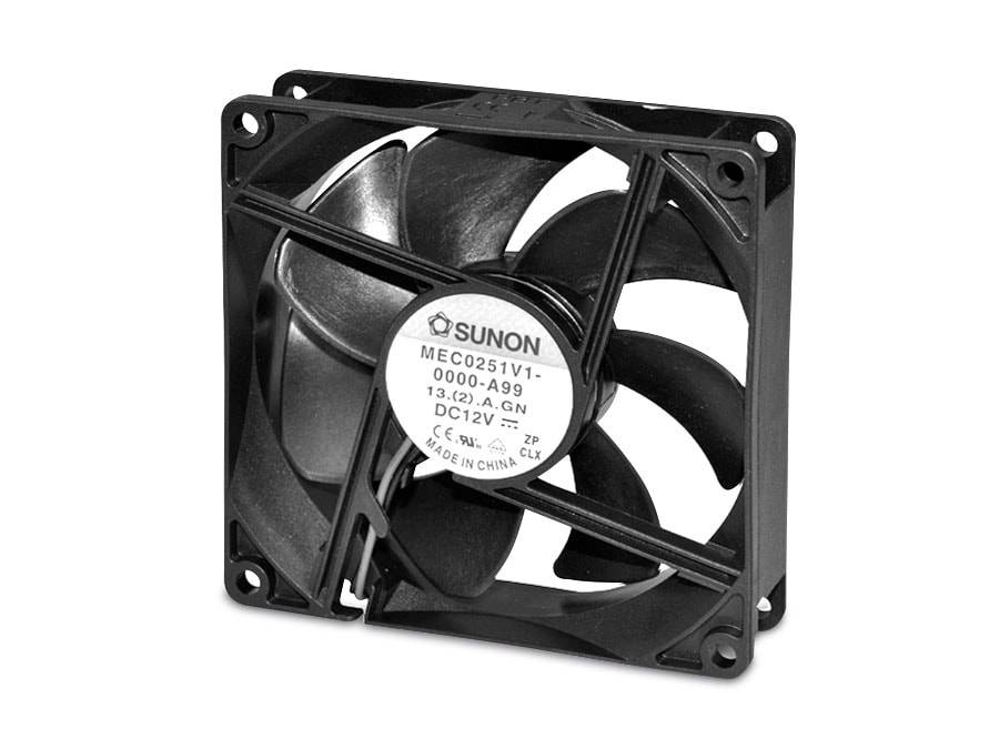 SUNON Axiallüfter MEC0251V2-A99, 120x120x25 mm, 12 V-