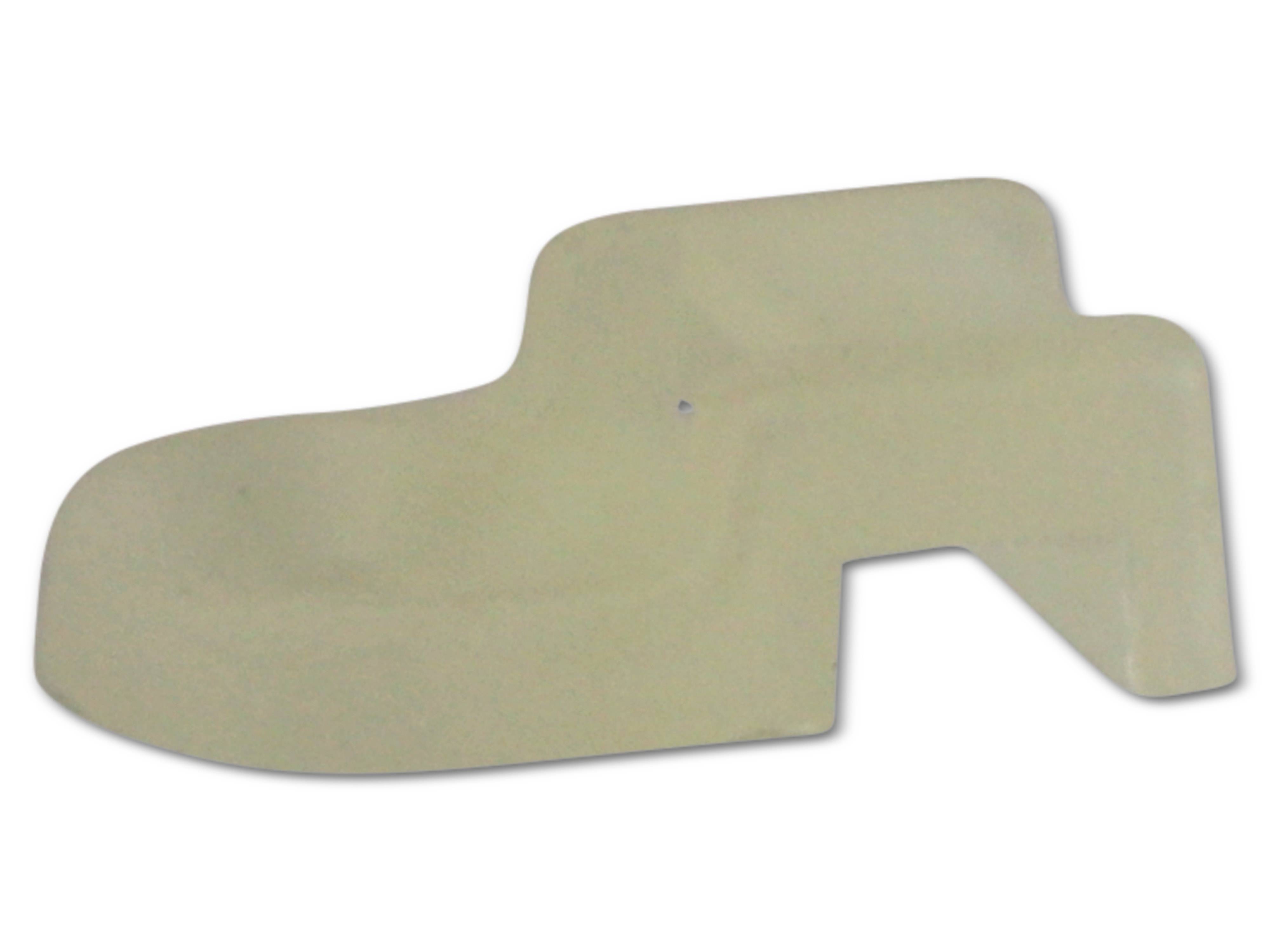 KSS Befestigungssockel schraubbar Polyamid 6.6, Natur, Befestigungsloch 4,2, L=19,1, B=10, 1 Stück