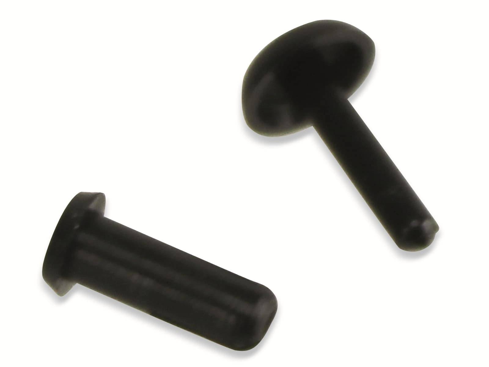 KSS Spreiznieten, Länge = 8 mm, Durchmesser = 3 mm