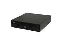 Equip Kassenschublade für POS-System, 4 Geldschein- und 8 Münzfächer, Münzfächer herausnehmbar, RJ11-Anschluss für Fernö