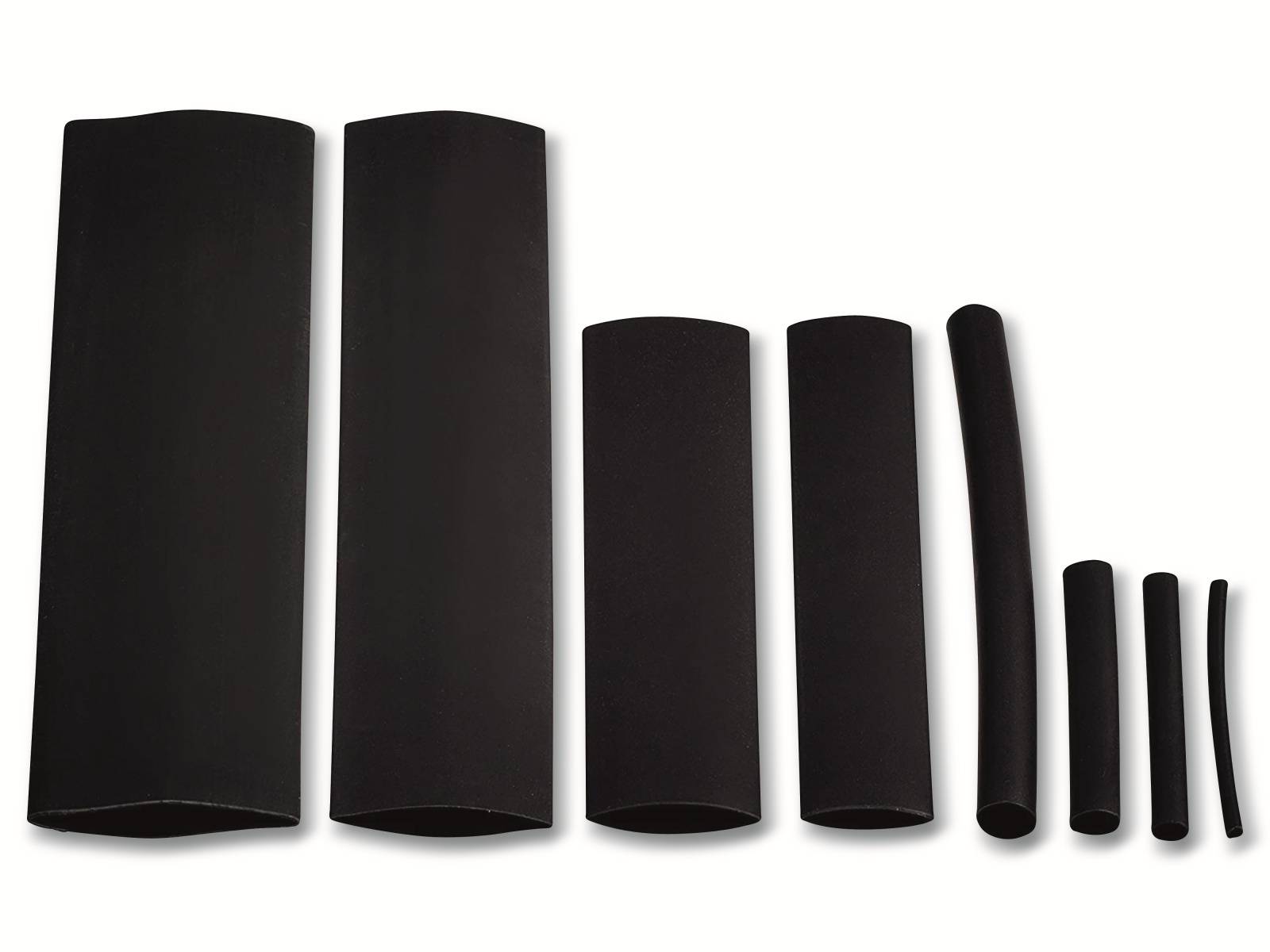 QUADRIOS Schrumpfschlauch Set Sortiment 1905CA055, Industriequalität 2:1, 800 Stück