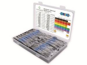 QUADRIOS Widerstands-Set 201711P004, Metallschicht, 0,5 Watt, ± 1%