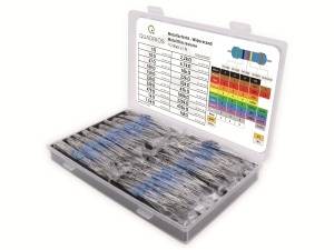 QUADRIOS Widerstands-Set 201711P004, Metallschicht, 0,5 Watt, ± 1%