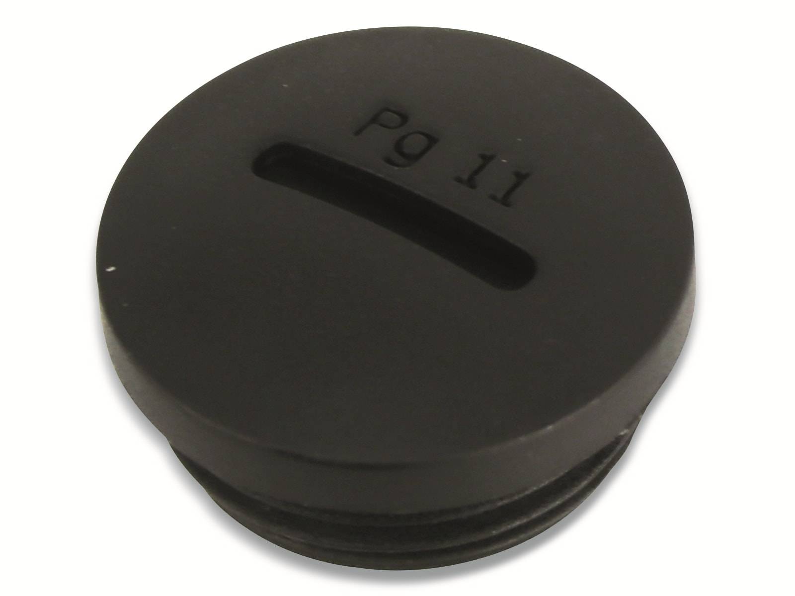 KSS Verschlussschraube, PG, PG-11, schwarz