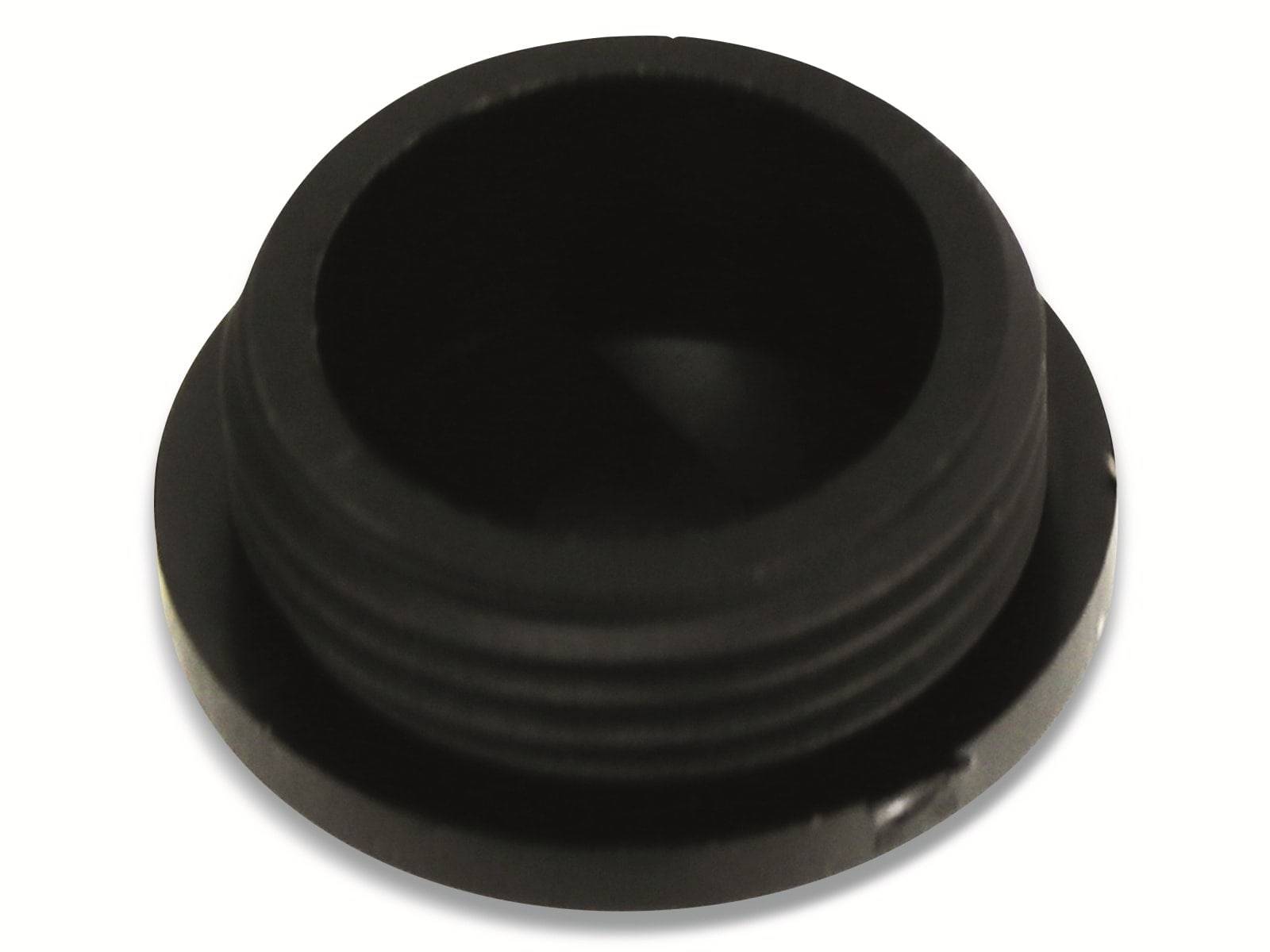 KSS Verschlussschraube, PG, PG-11, schwarz