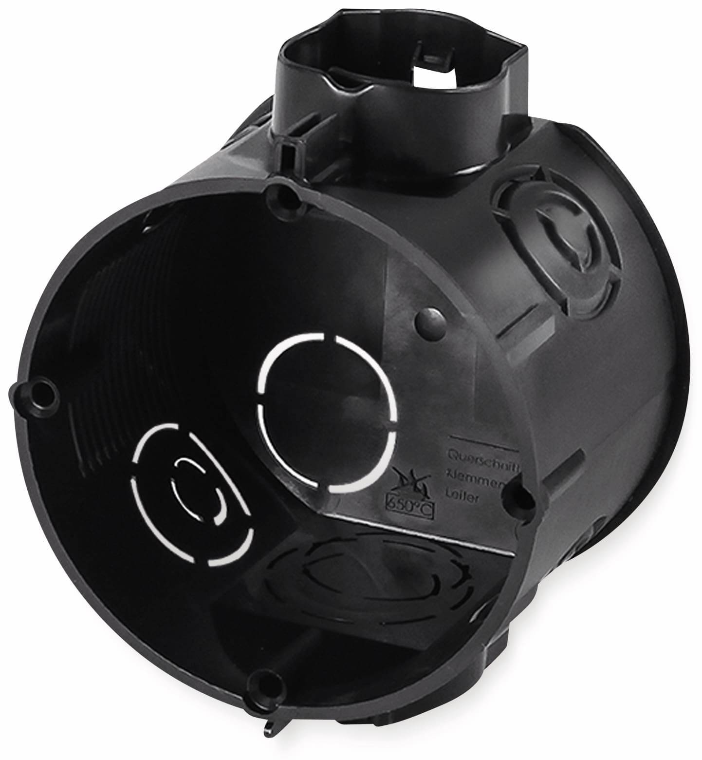 F-TRONIC Schalterdose, flach, 25 Stück