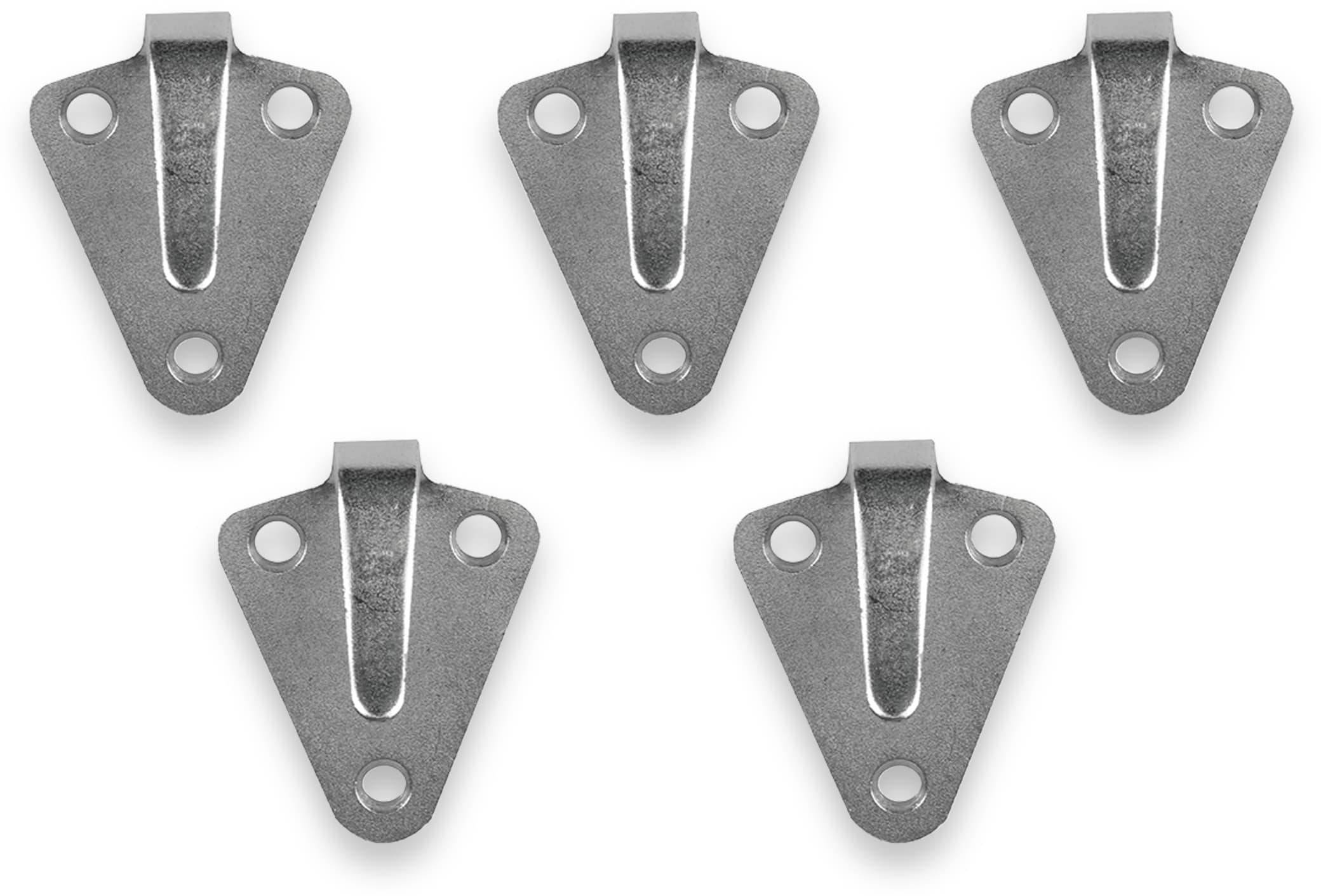 LAS 3-Loch Planenhaken 88678, 5 Stück, verzinkt