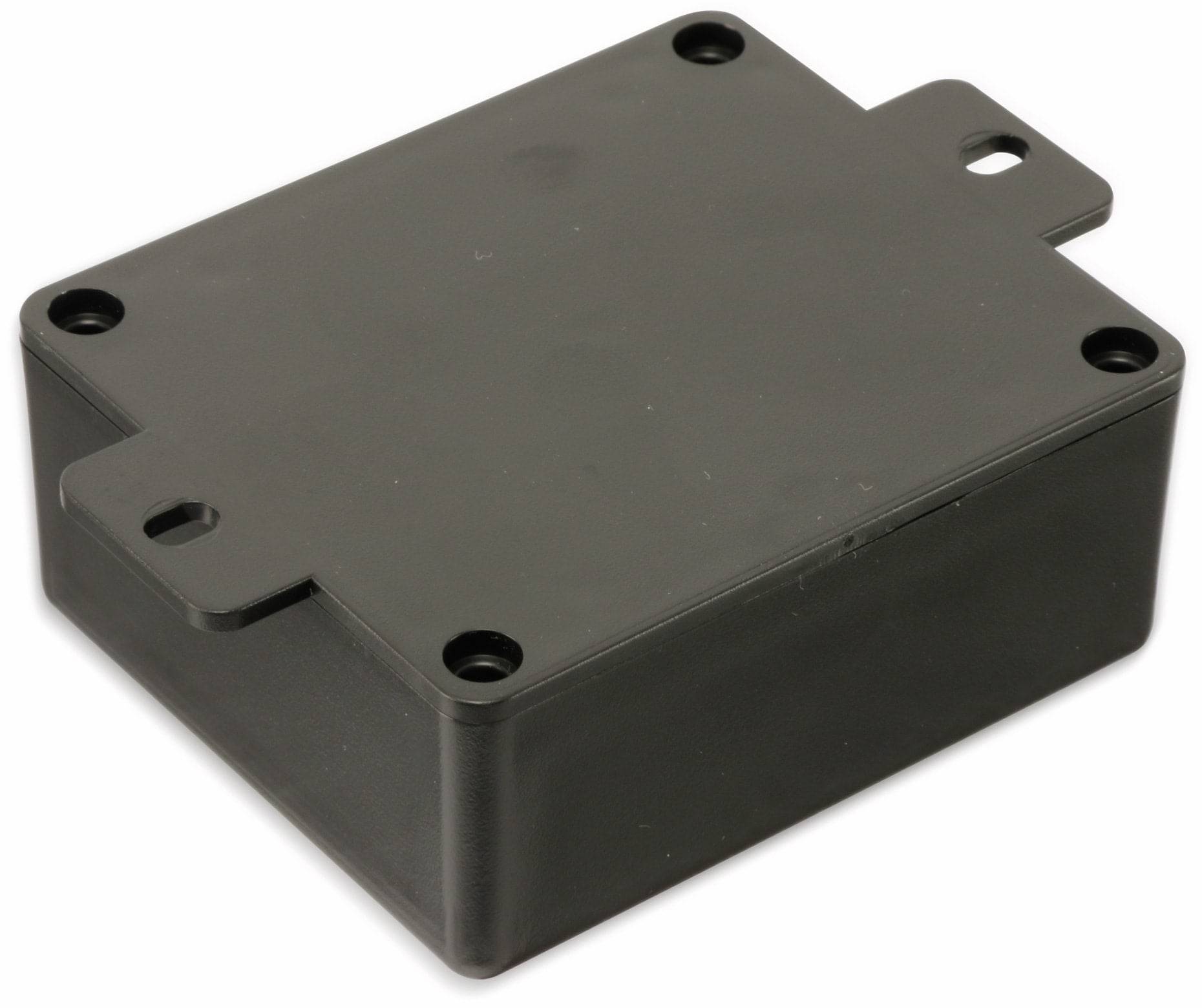 STRAPUBOX Kunststoffgehäuse mit Lasche, Typ CO 4 SW, 70 x 60 x 30 mm