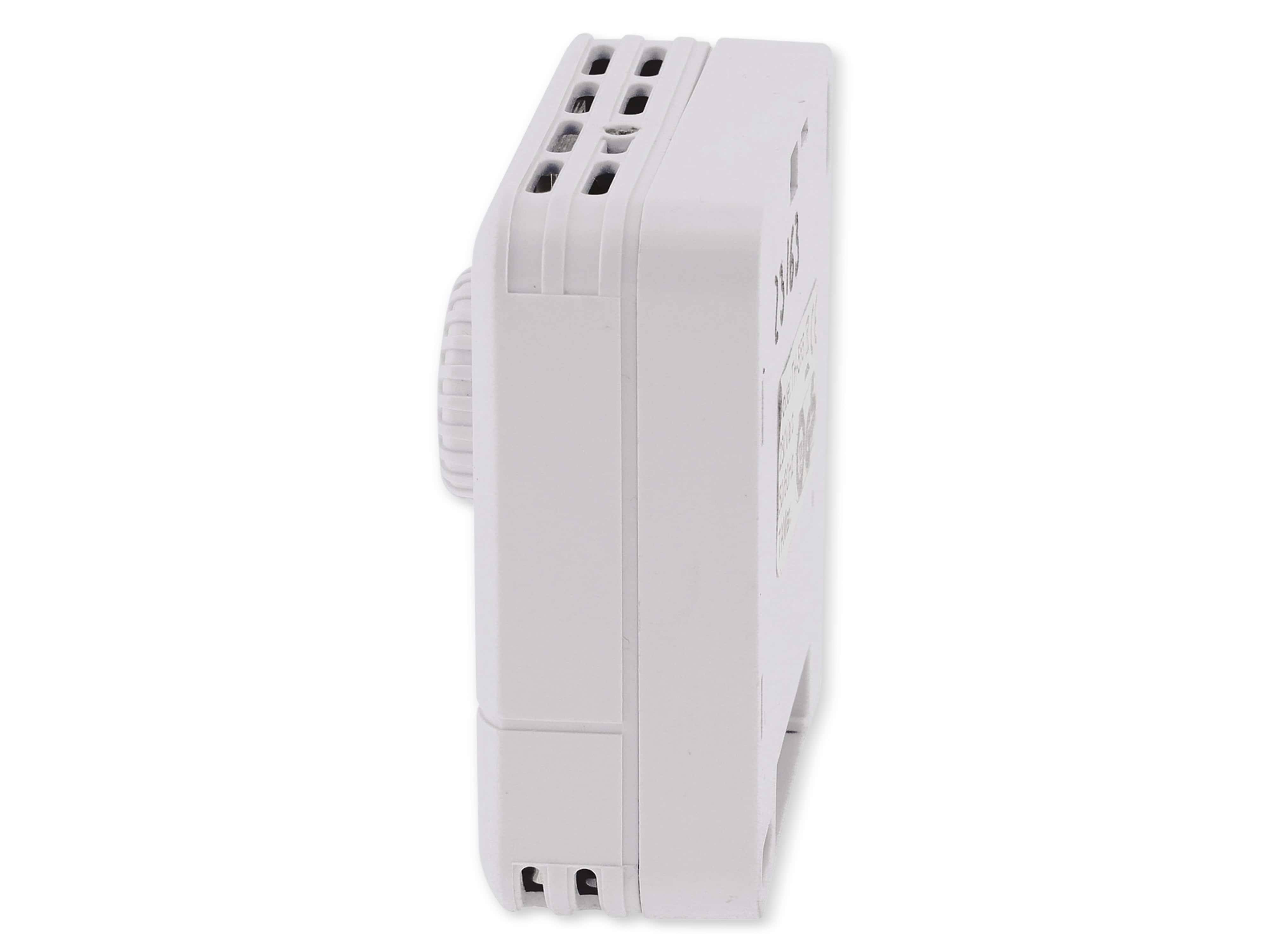 CHILITEC Raumtemperaturregler RT-55, 7 A, 5...30 °C, weiß