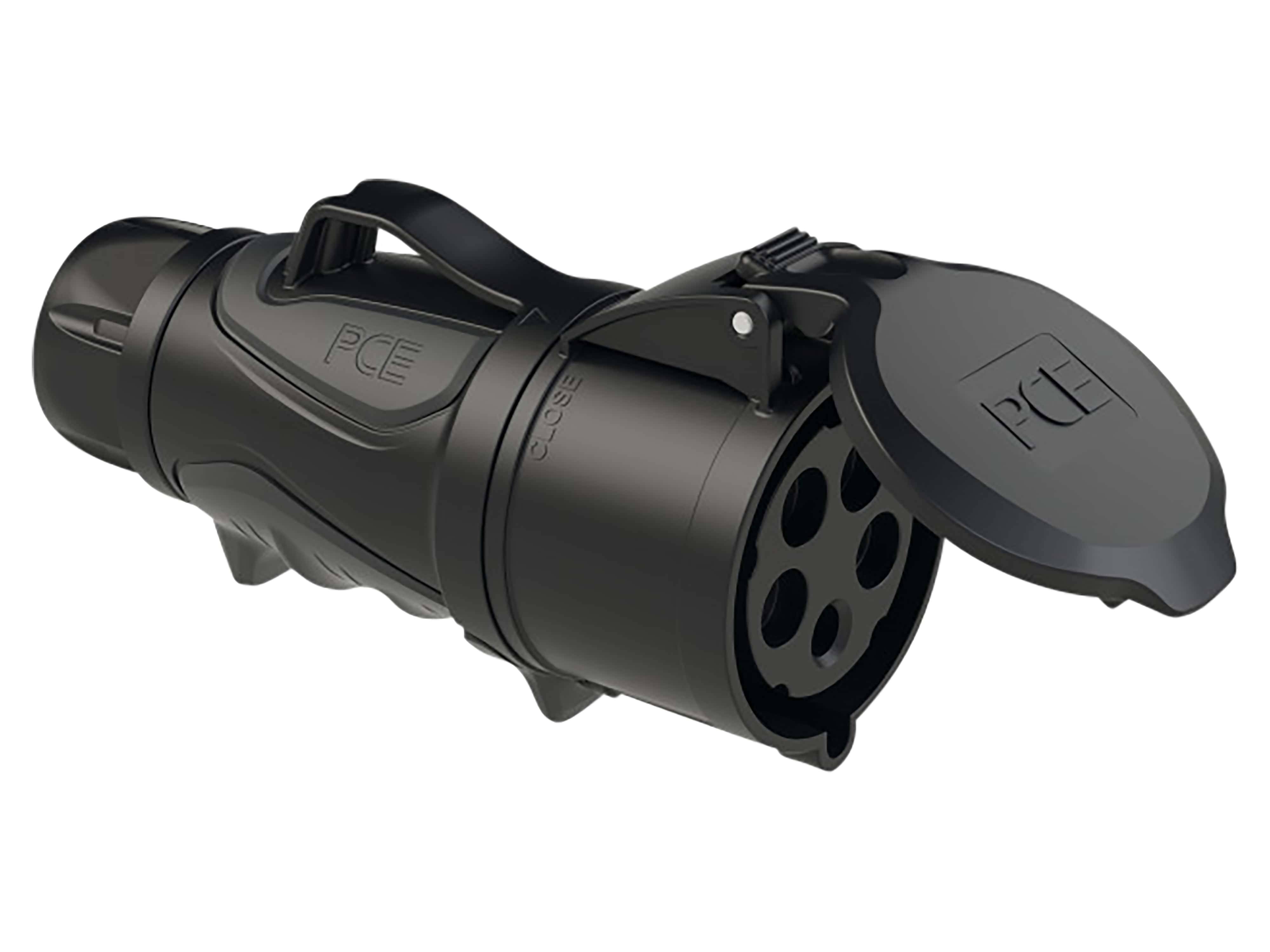 PCE CEE-Kupplung GRIP Midnight, 16 A, 5-polig