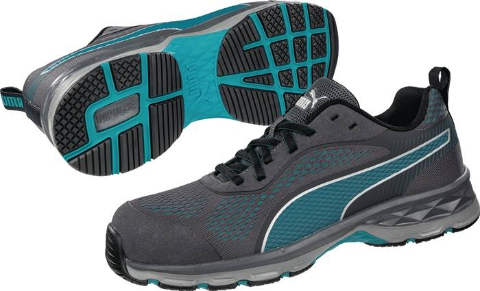 Damensicherheitsschuh FUSE KNIT Gr.41 grau/blau S1P ESD HRO SRC 20345:2011