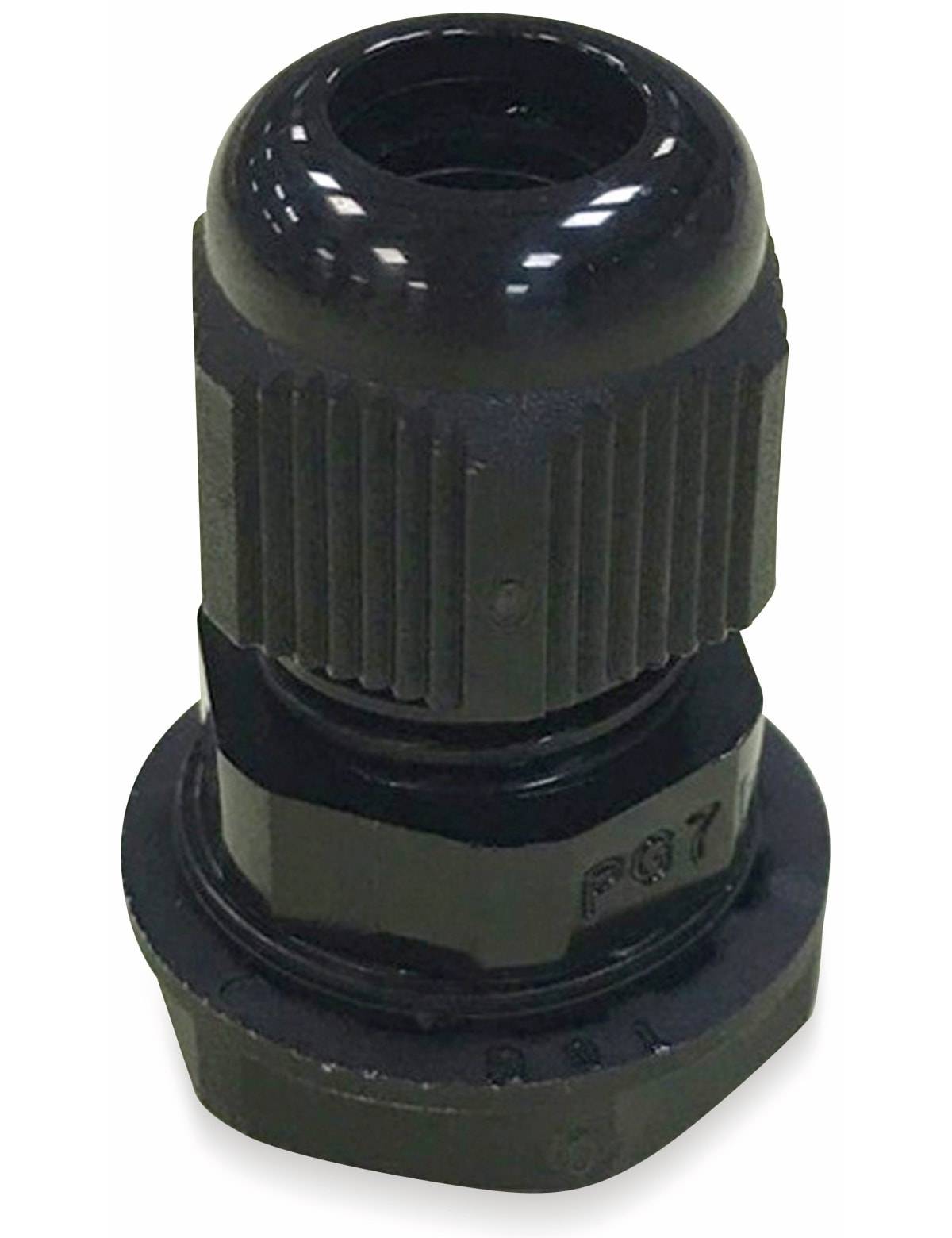 KSS Kabelverschraubung, PG-9, schwarz, 4 bis 8, IP68