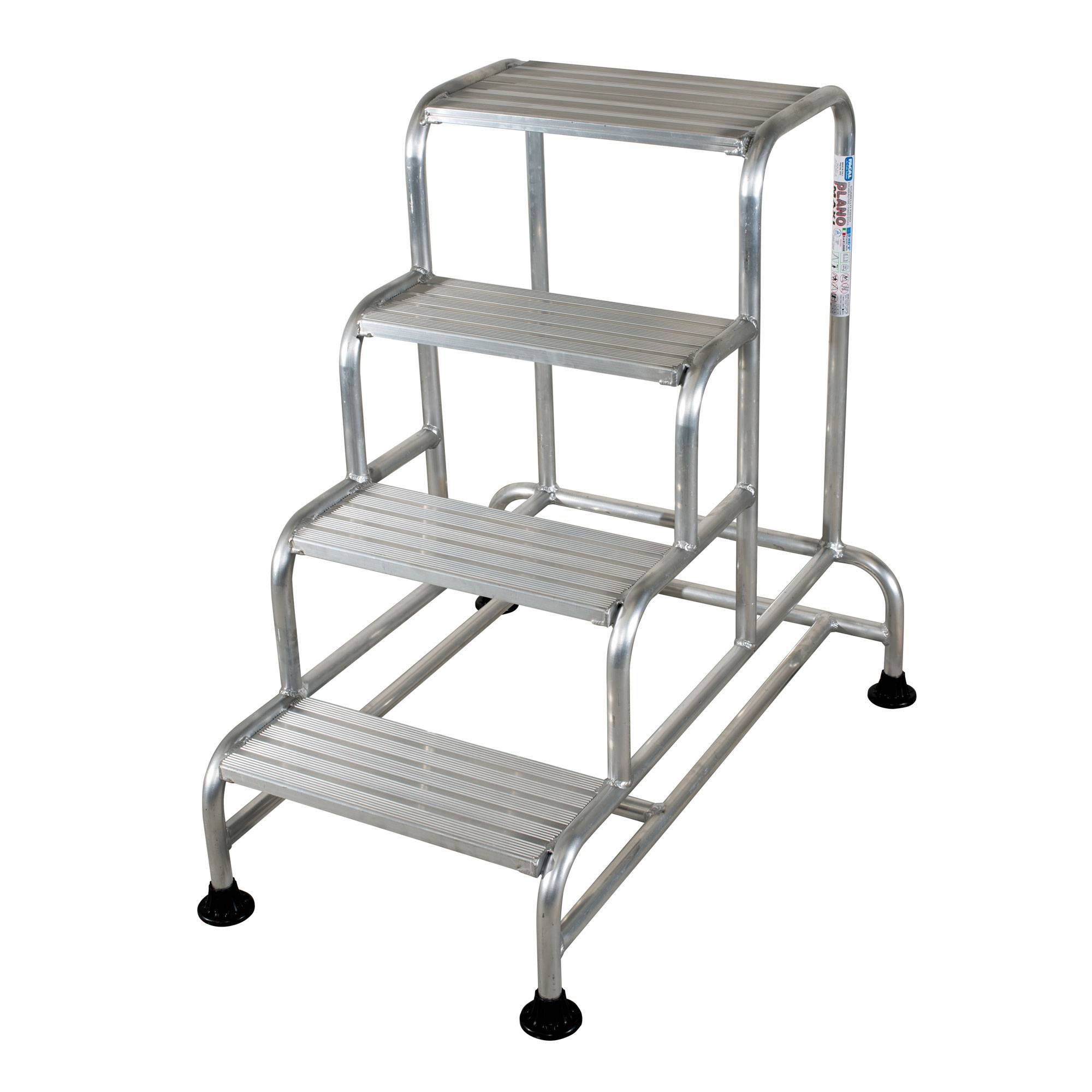 Facal Tritt Plano Maxi Aluminium 4 Stufen
