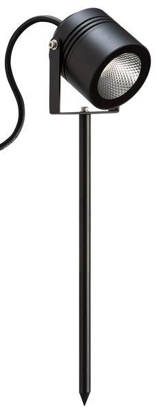 5014 LED Außenspot mit Erdspieß schwarz