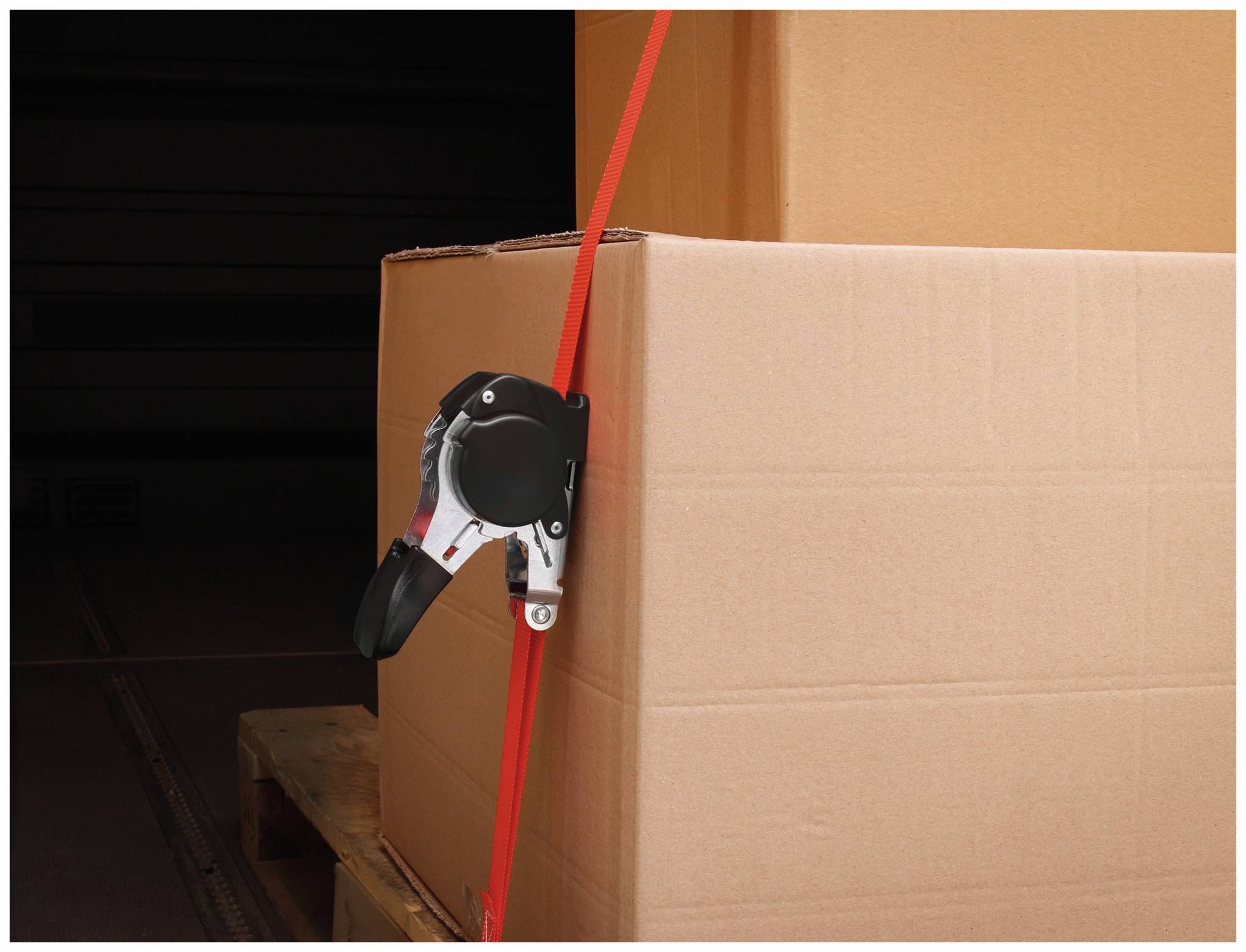 LAS Spanngurt 10344, mit Aufrollautomatik, 250 daN, 3 m