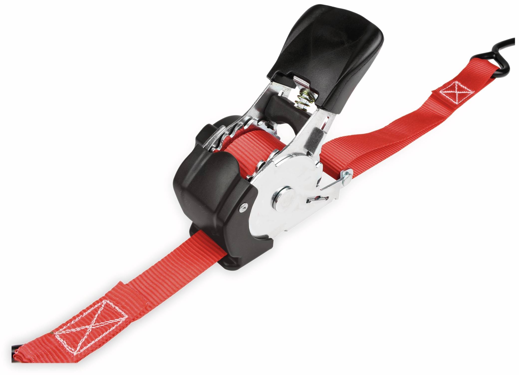 LAS Spanngurt 10344, mit Aufrollautomatik, 250 daN, 3 m