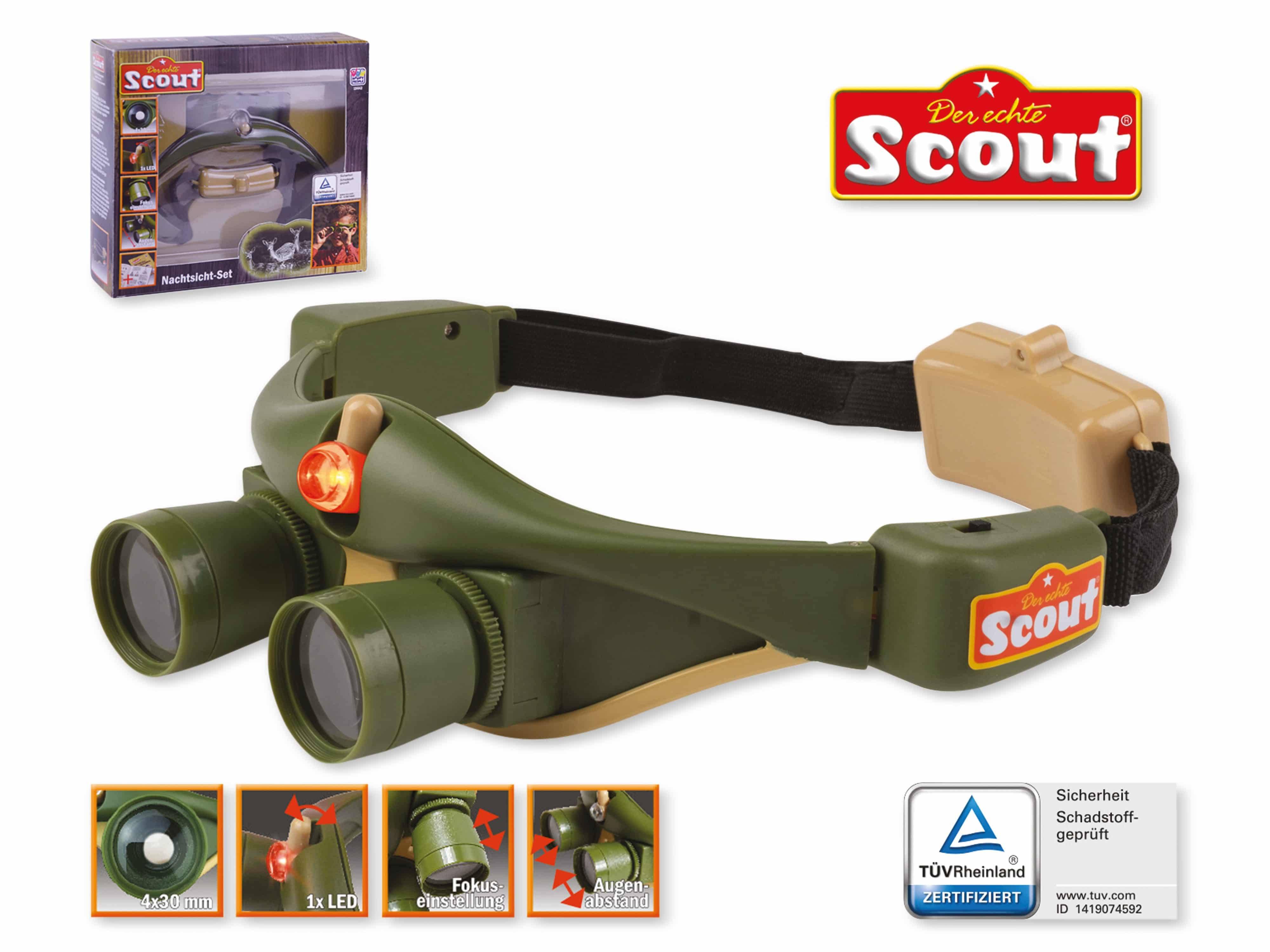 SCOUT Nachtsichtgerät 18x6 cm, für Kinder
