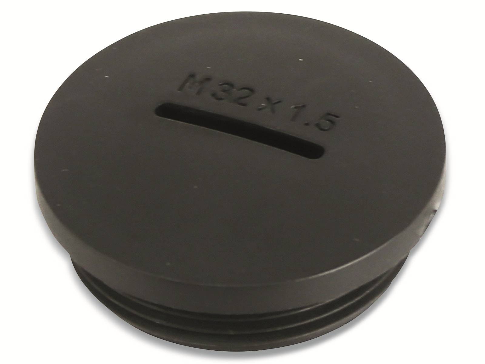 KSS Verschlussschraube, metrisch, M32, schwarz