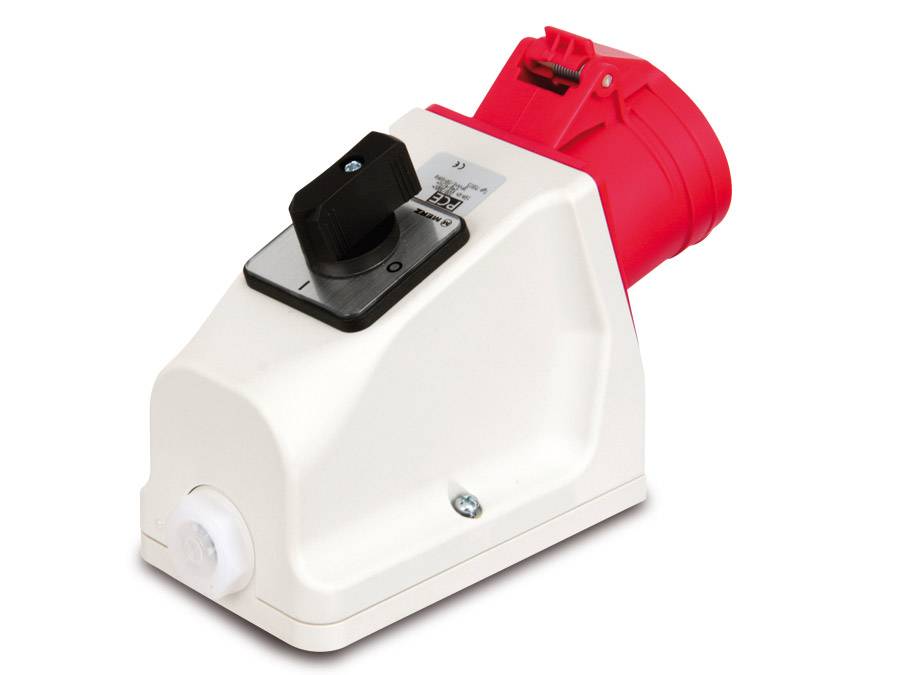PCE CEE-Anbaukupplung Schalter, 5-polig, 16 A, 400 V, IP44