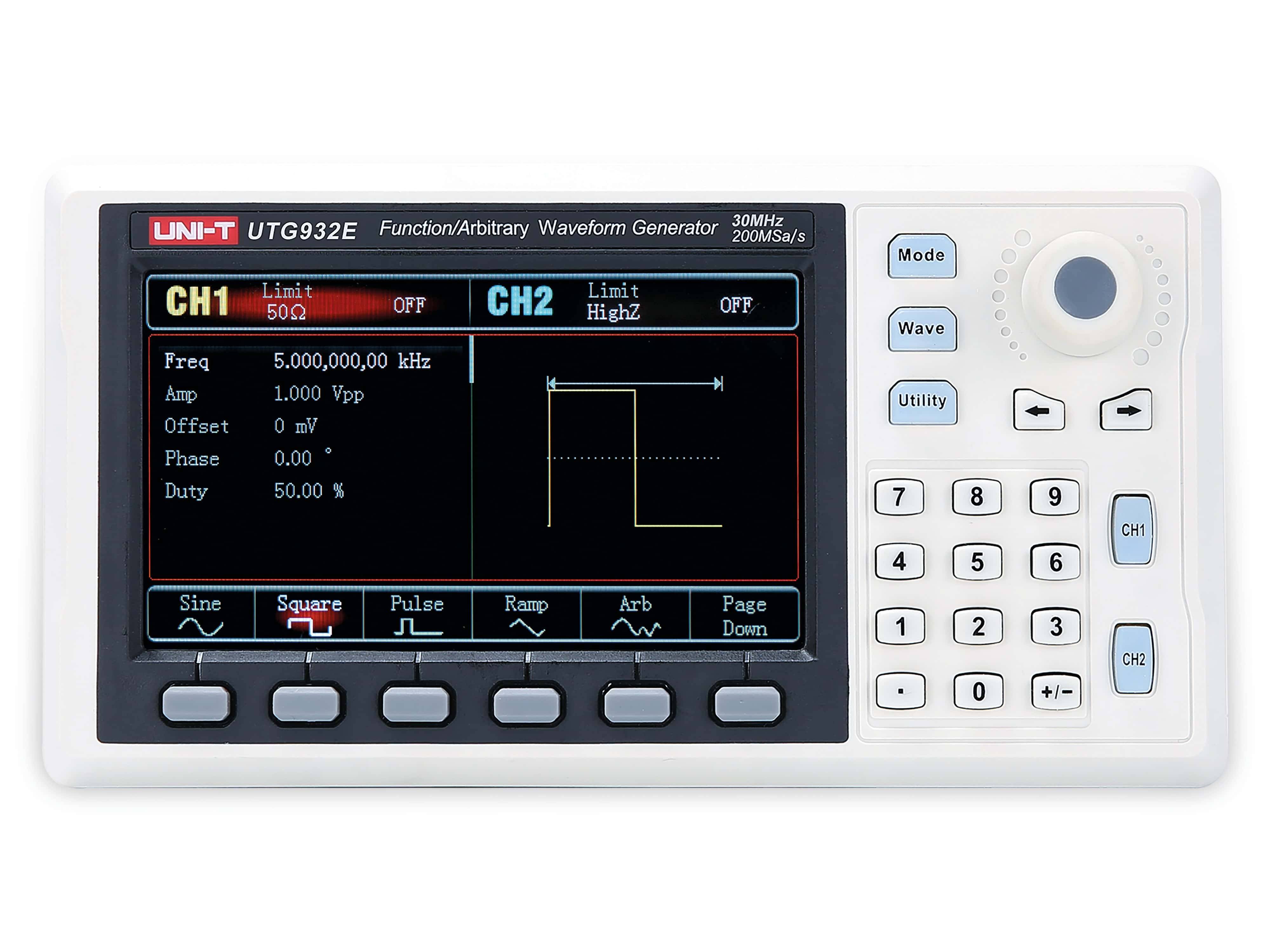 UNI-T Funktionsgenerator UTG932E, 30 MHz