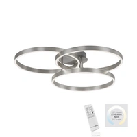 PAUL NEUHAUS LED-Deckenleuchte 6233-55 stahl, 48 W, 5000 lm, CCT PAUL NEUHAUS LED-Deckenleuchte 6233-55 stahl, 48 W, 5000 lm, CCT