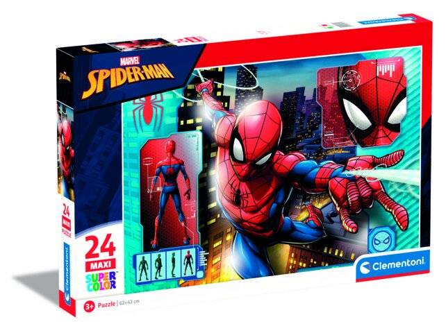 CLEMENTONI Puzzle Spiderman: Profil MAXI 24 Teile