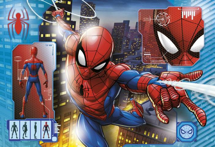 CLEMENTONI Puzzle Spiderman: Profil MAXI 24 Teile