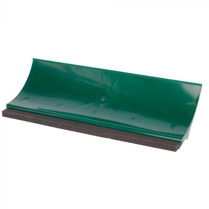 Kot- und Gülleschieber - Polypropylen - Ø Anstielung 27 mm - Breite 46 cm - grün