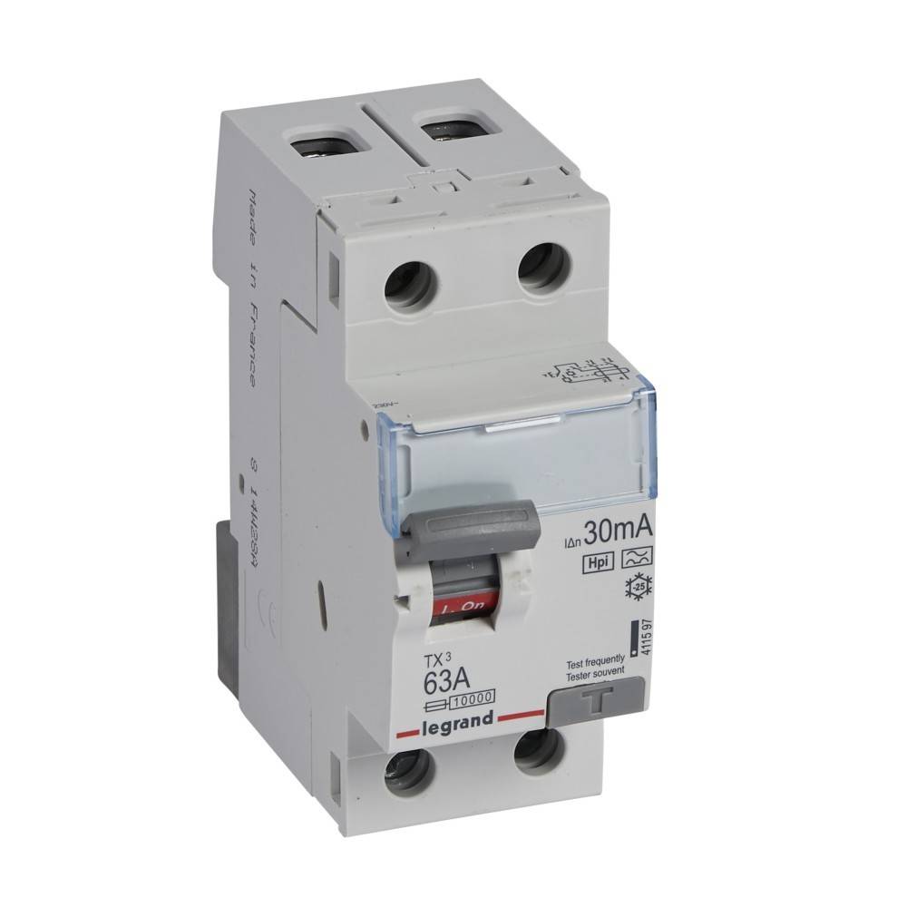 Legrand Fehlerstromschutzschalter Legrand 411597