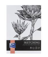 Oxford 400166120, Monochromatisch, Weiß, A3, 50 Blätter, 120 g/m², Softcover