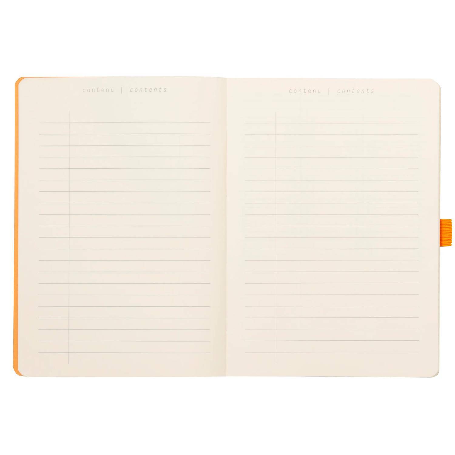 Rhodia Goalbook A5 flexiblem Einband, 120 Bl 90g, kariert Schwarz 117762C