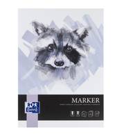 Oxford Art Markerblock"Marker" DIN A3 15 Blatt 180 g/qm stabile Karton-Rueckseit