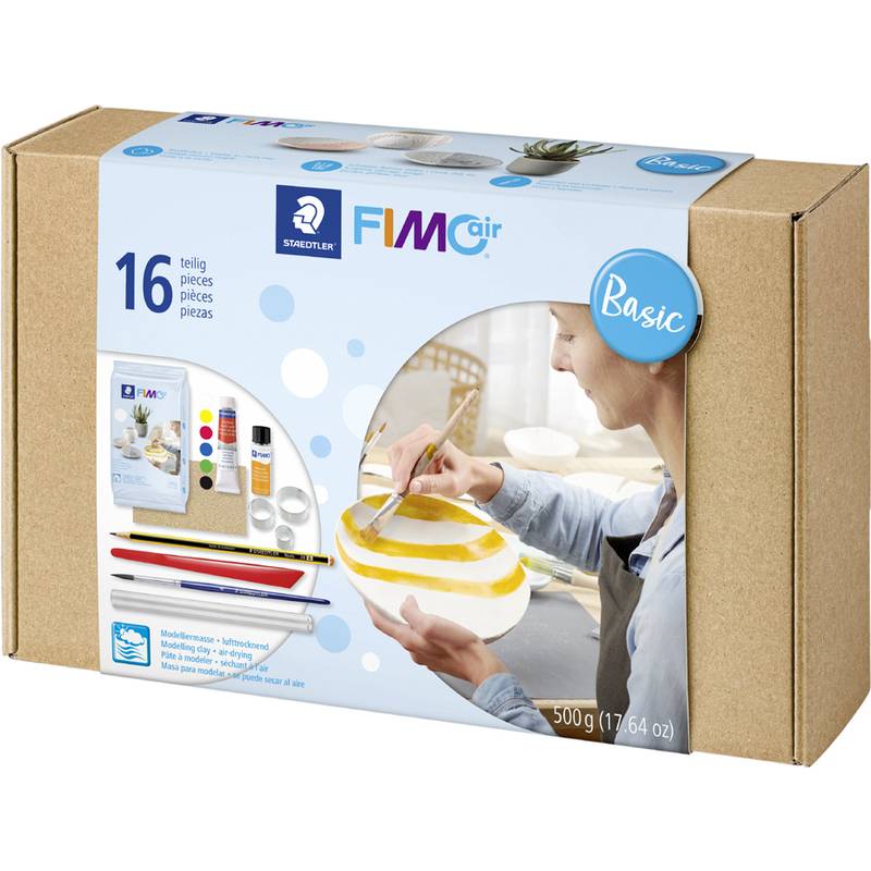FIMO air Modelliermasse-Set Basic, lufthärtend