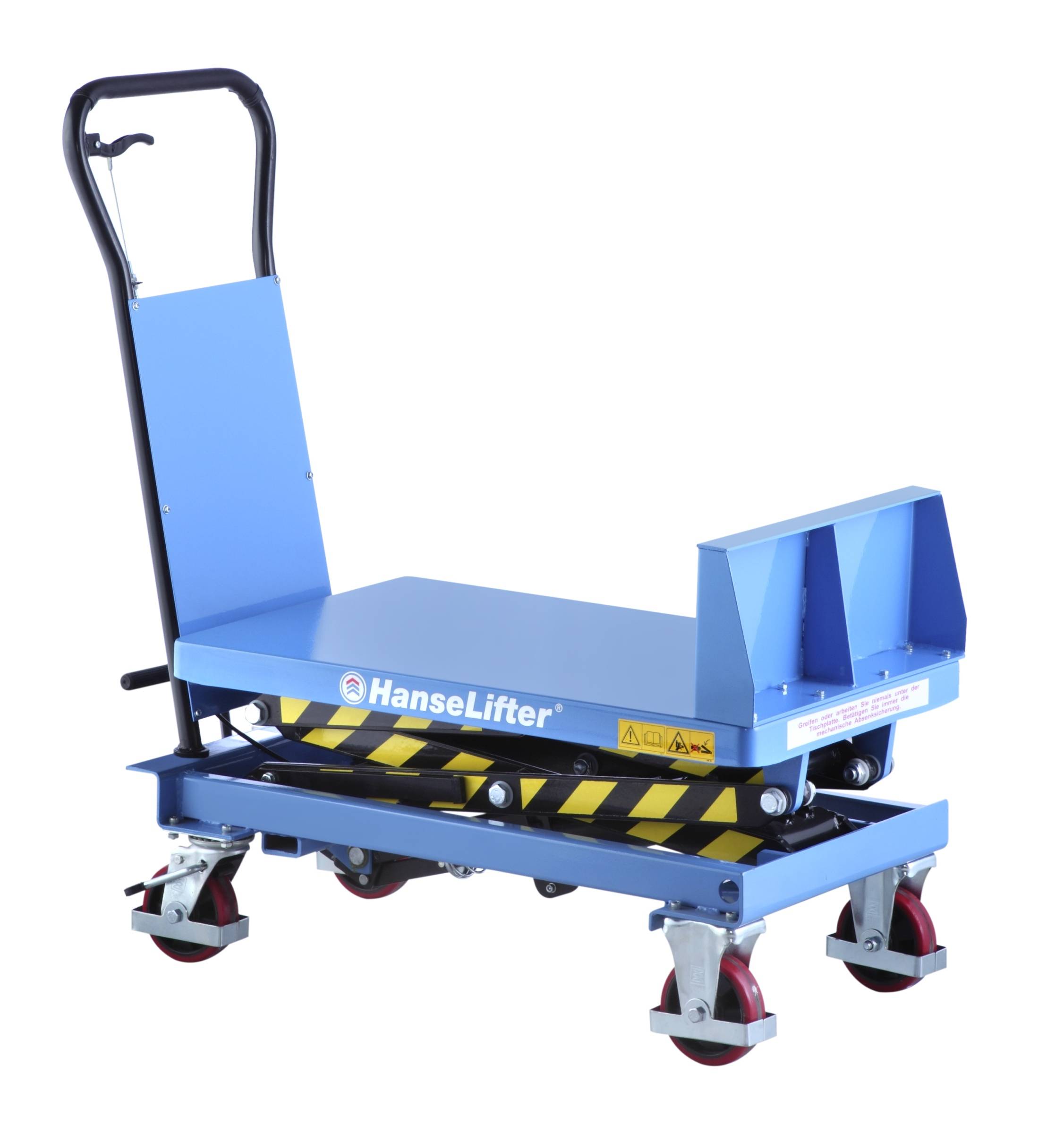 Hanselifter Neigehubtisch NHT600 mit Neigefunktion Hubhöhe 1000mm Tragkraft 600kg
