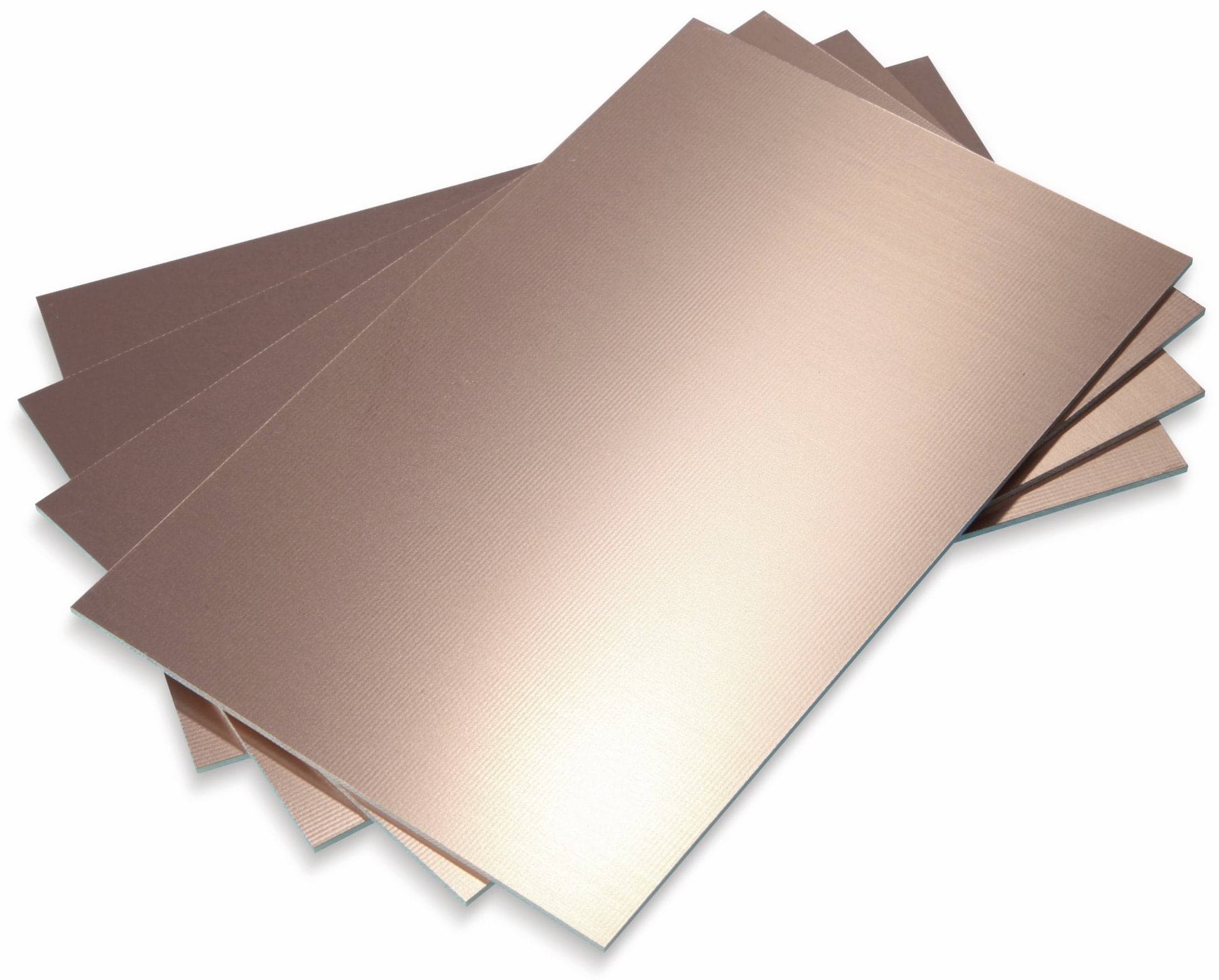 BUNGARD Fotobeschichtetes Leiterplattenmaterial, FR4 150X200X1.5 35/00, 150 x 200, einseit.35/00